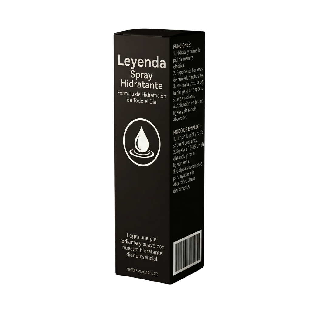Spray Hidratante Premium en su envase, diseñado para cuidado diario de la piel y mantener la hidratación.