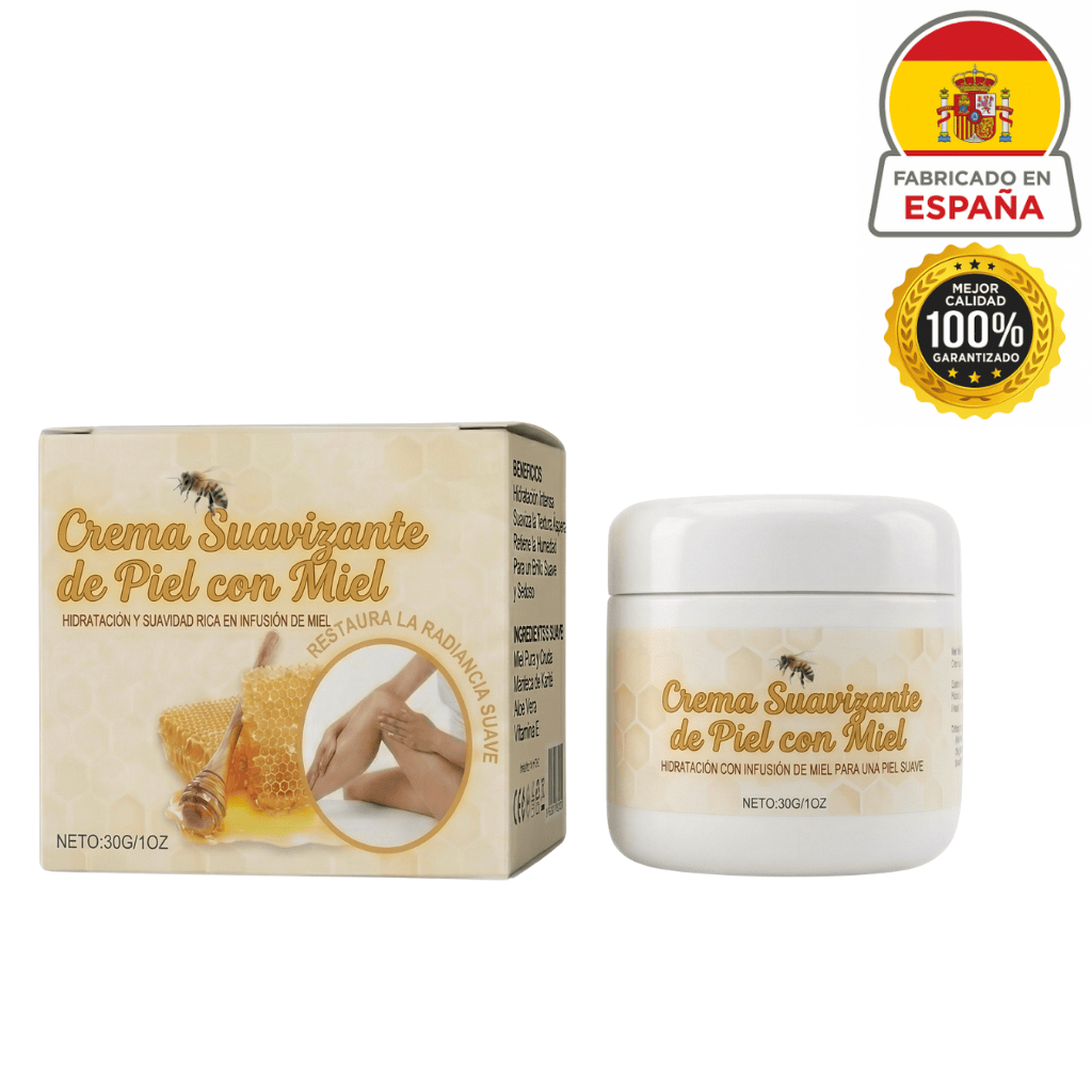 Crema Suavizante de Piel con Miel de Lujo