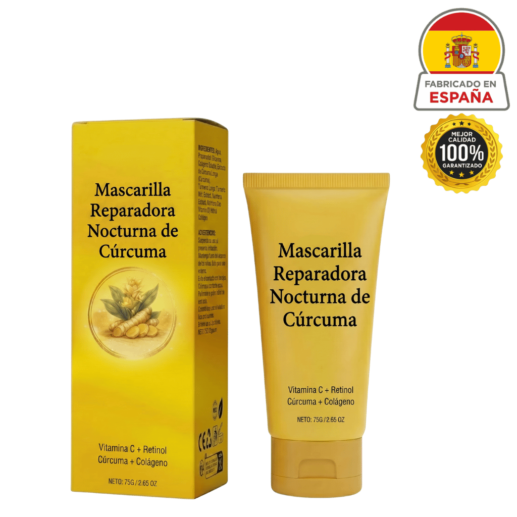 Crema facial de cúrcuma Premium