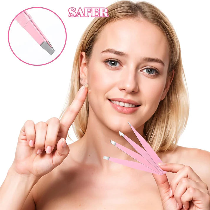 Medivita Set de Pinzas de Precisión para Cejas, ideal para dar forma y definir cejas con control.